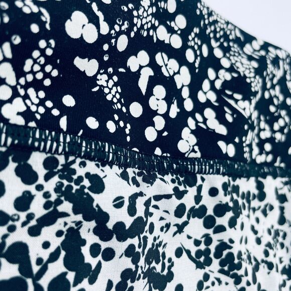 ~ Lululemon 10 Pace Rival Skirt Tennis Pickleball WITHOUT SHORTS Black White - Picture 6 of 16